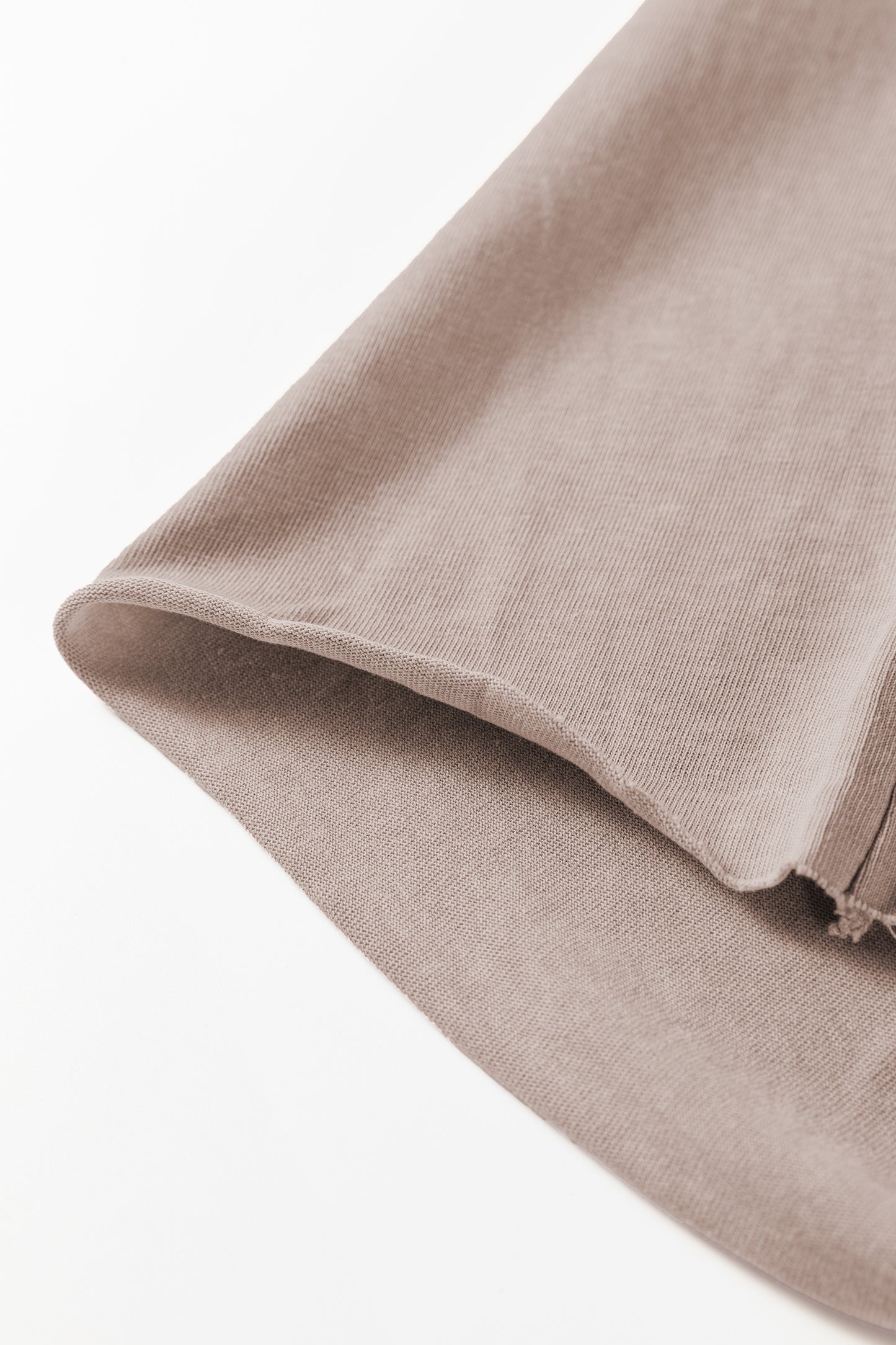 Smoke Gray Mineral Wash Exposed Seam Drawstring Elastic Waistband Wide Leg Cargo Pants